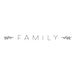 Family - Word Decal Graphic CM Vinyl Graphics