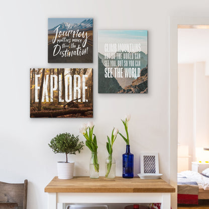 Explore - Canvas Wall Art Conquest Maps LLC