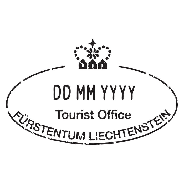 Passport Stamp Decal - Liechtenstein Conquest Maps LLC