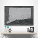 Connecticut Map Poster - Modern Slate CM Poster