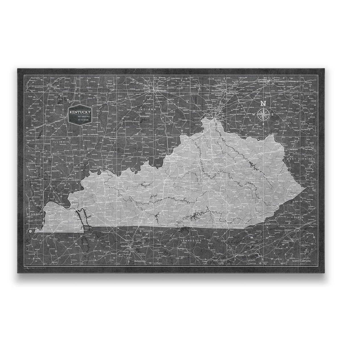 Kentucky Poster Maps