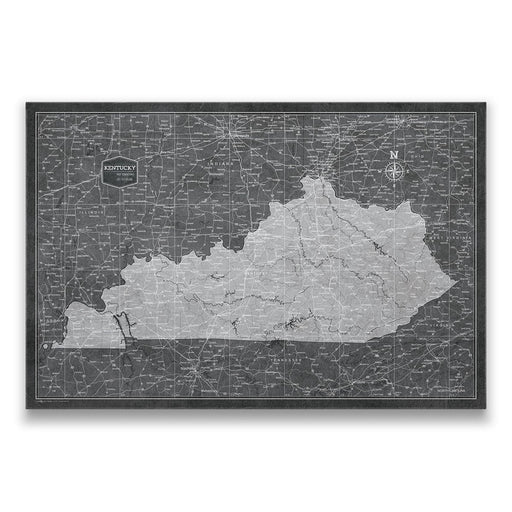 Kentucky Map Poster - Modern Slate