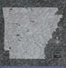 Arkansas Map Poster- Modern Slate CM Poster