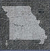 Missouri Map Poster - Modern Slate CM Poster