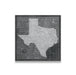 Push Pin Texas Map (Pin Board) - Modern Slate CM Pin Board