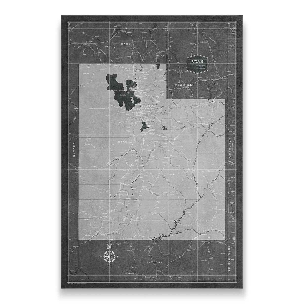 Personalized Utah Travel Maps