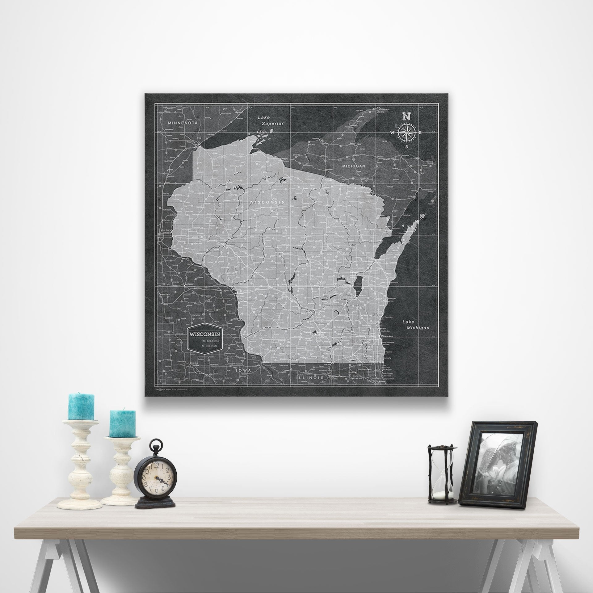 Wisconsin Poster Maps