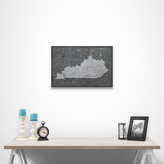 Kentucky Map Poster - Modern Slate CM Poster