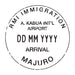 Passport Stamp Decal - Marshall Islands Conquest Maps LLC