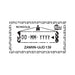 Passport Stamp Decal - Mongolia Conquest Maps LLC