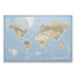 Natural Earth - Push Pin World Map Pin Board - Not Personalized CM Pin Board