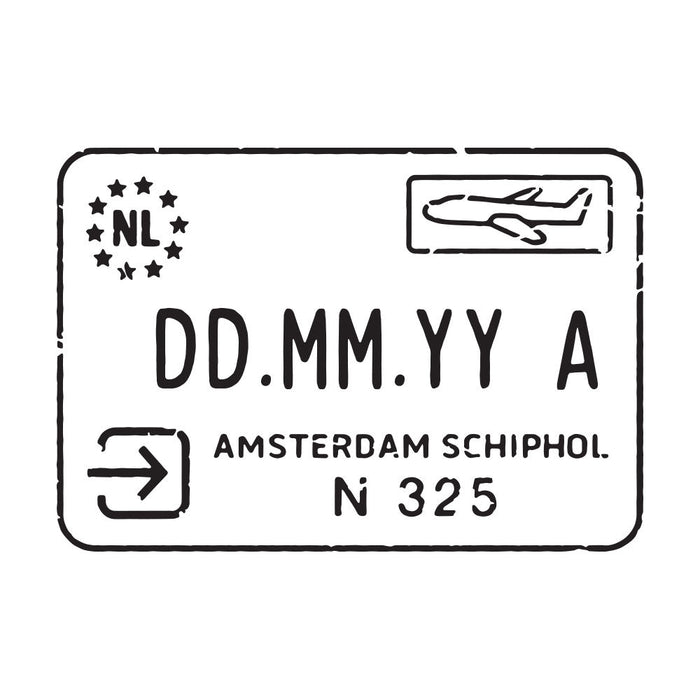 Passport Stamp Decal - Netherlands Conquest Maps LLC