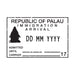 Passport Stamp Decal - Palau Conquest Maps LLC