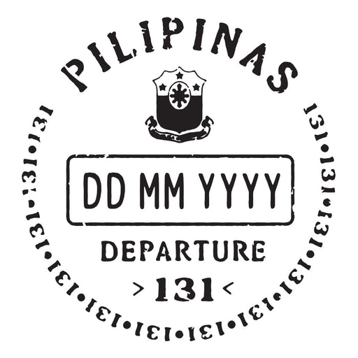 Passport Stamp Decal - Philippines Conquest Maps LLC