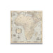 Africa Map Poster - Rustic Vintage CM Poster