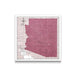 Push Pin Arizona Map (Pin Board) - Burgundy Color Splash CM Pin Board