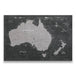 Australia Map Poster - Modern Slate CM Poster