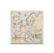 Europe Map Poster - Rustic Vintage CM Poster