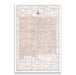 New Mexico Map Poster - Light Brown Color Splash CM Poster
