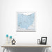 Ohio Map Poster - Light Blue Color Splash CM Poster
