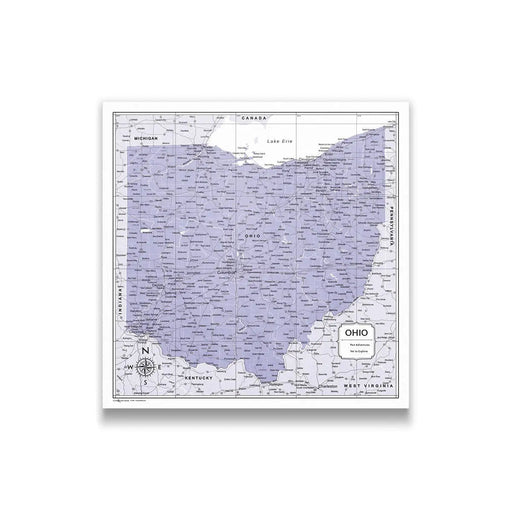 Ohio Poster Maps — Conquest Maps LLC