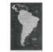 South America Map Poster - Modern Slate CM Poster