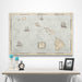 Hawaii Map Poster - Rustic Vintage CM Poster