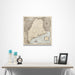 Maine Map Poster - Rustic Vintage CM Poster