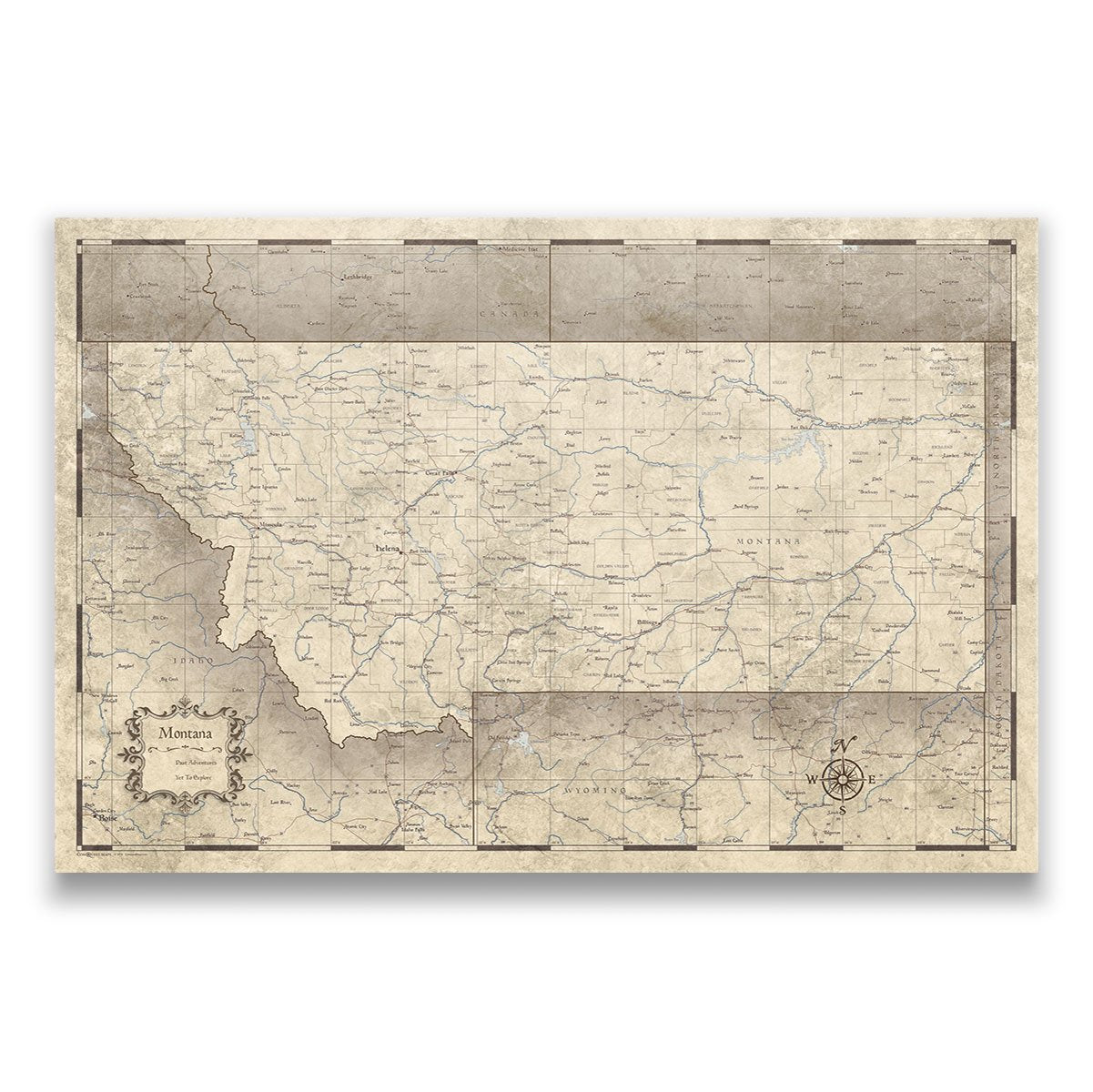 Montana Poster Maps