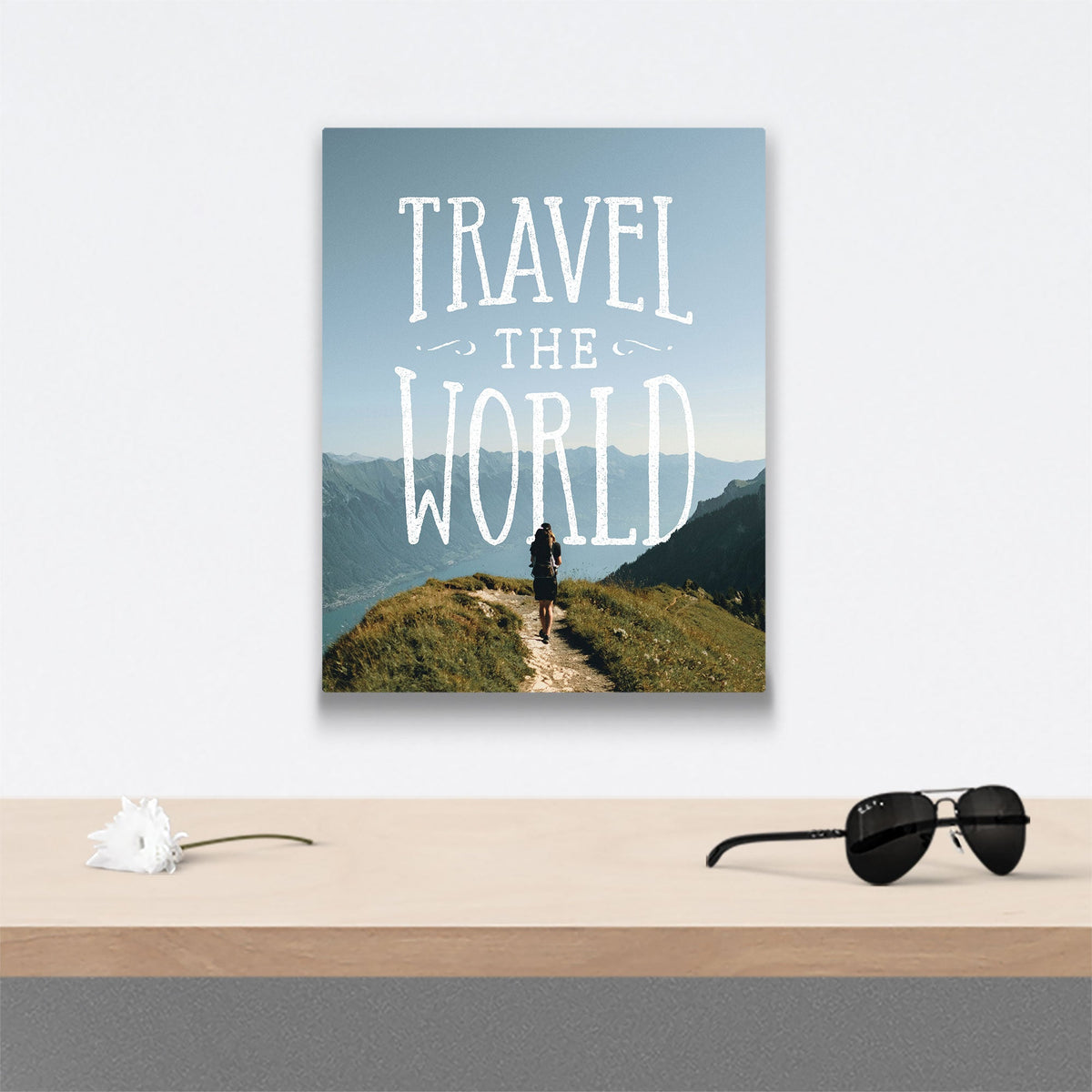 Travel The World - Canvas Wall Art Conquest Maps LLC