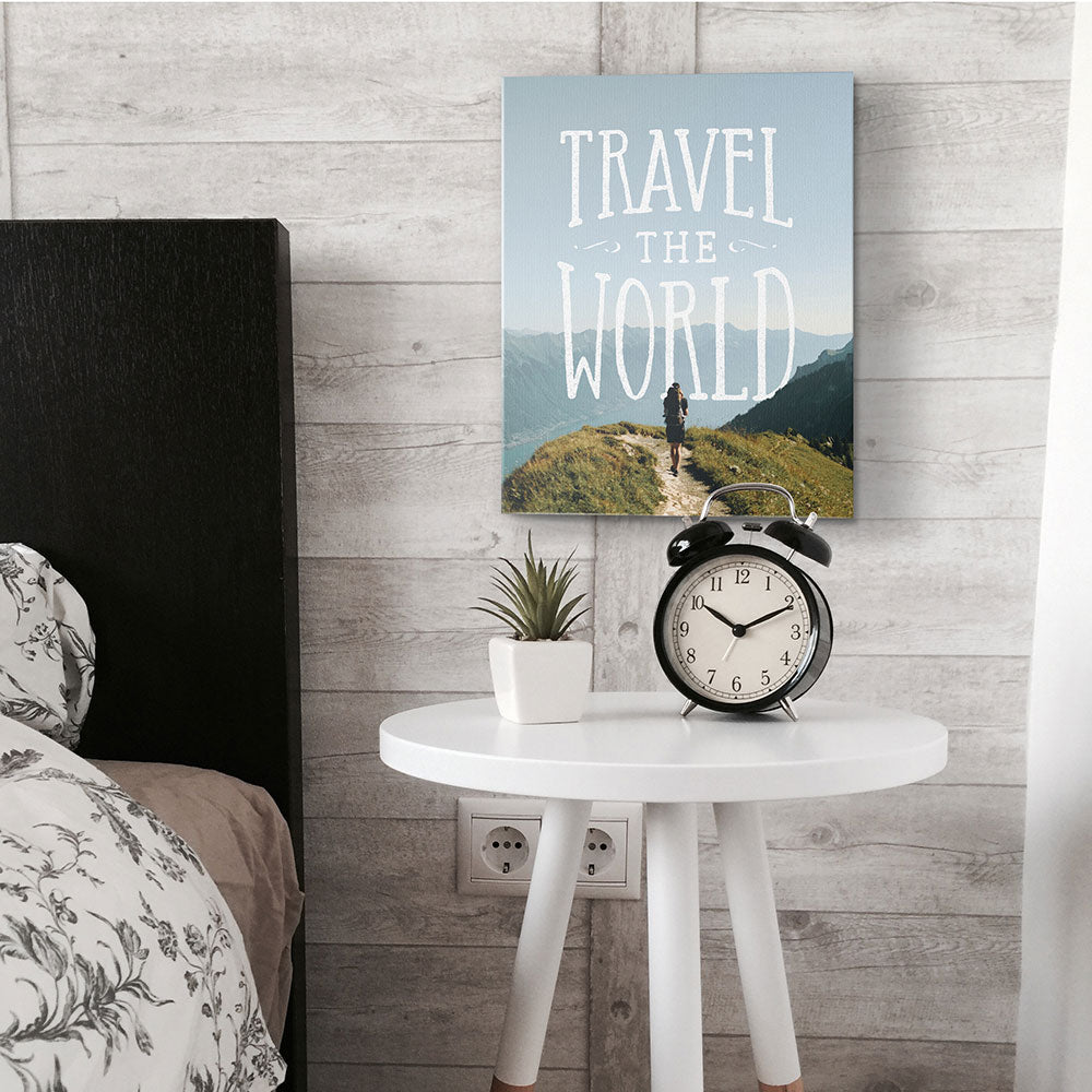 Travel The World - Canvas Wall Art Conquest Maps LLC