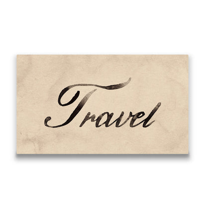 Travel - Canvas Wall Art Conquest Maps LLC