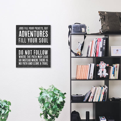 Jobs Fill Your Pockets, But... - Canvas Wall Art Conquest Maps LLC