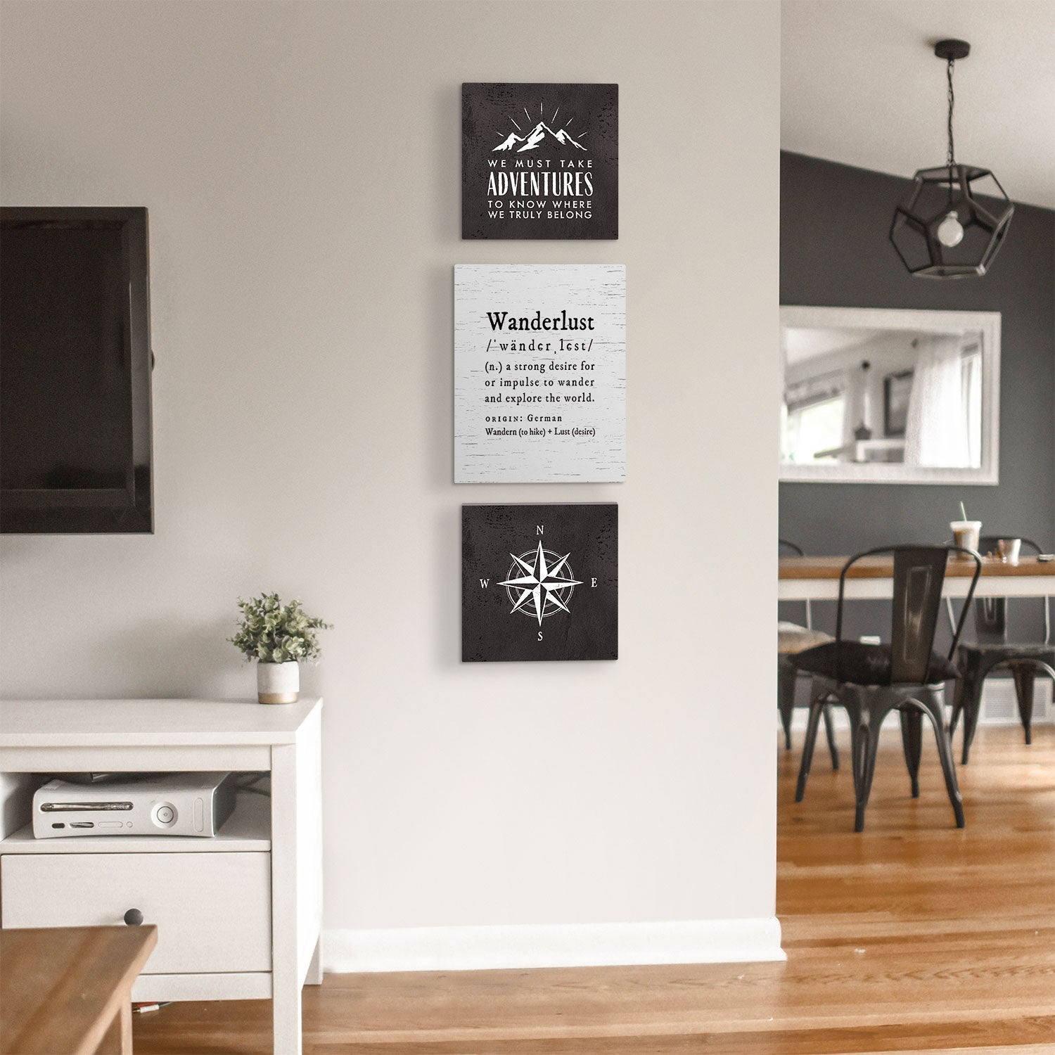 We Must Take Adventures - Canvas Wall Art Conquest Maps LLC