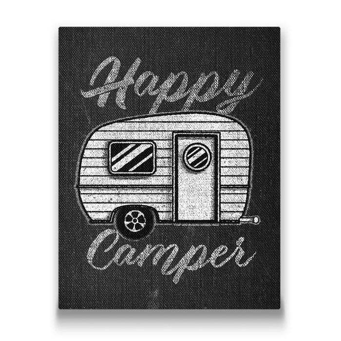 Happy Camper - Canvas Wall Art Conquest Maps LLC