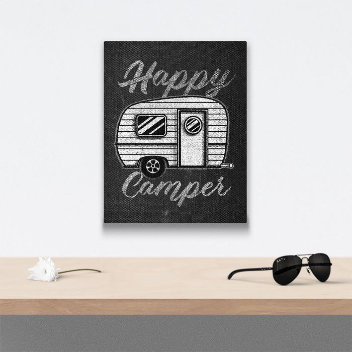 Happy Camper - Canvas Wall Art Conquest Maps LLC