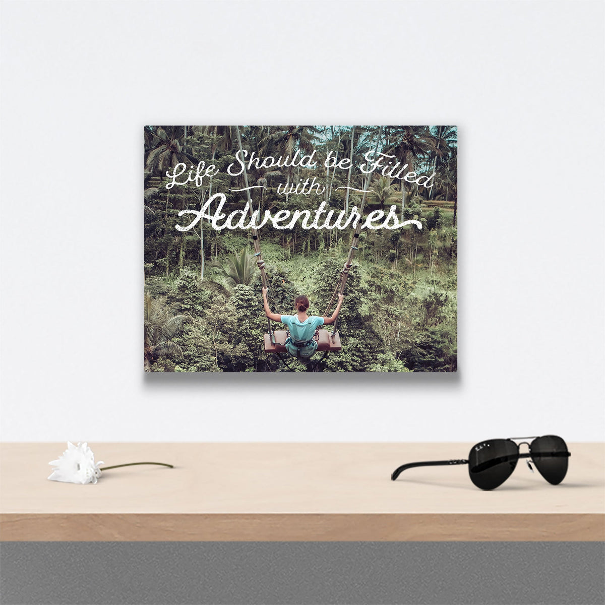 Life Should Be Filled With Adventures - Canvas Wall Art Conquest Maps LLC